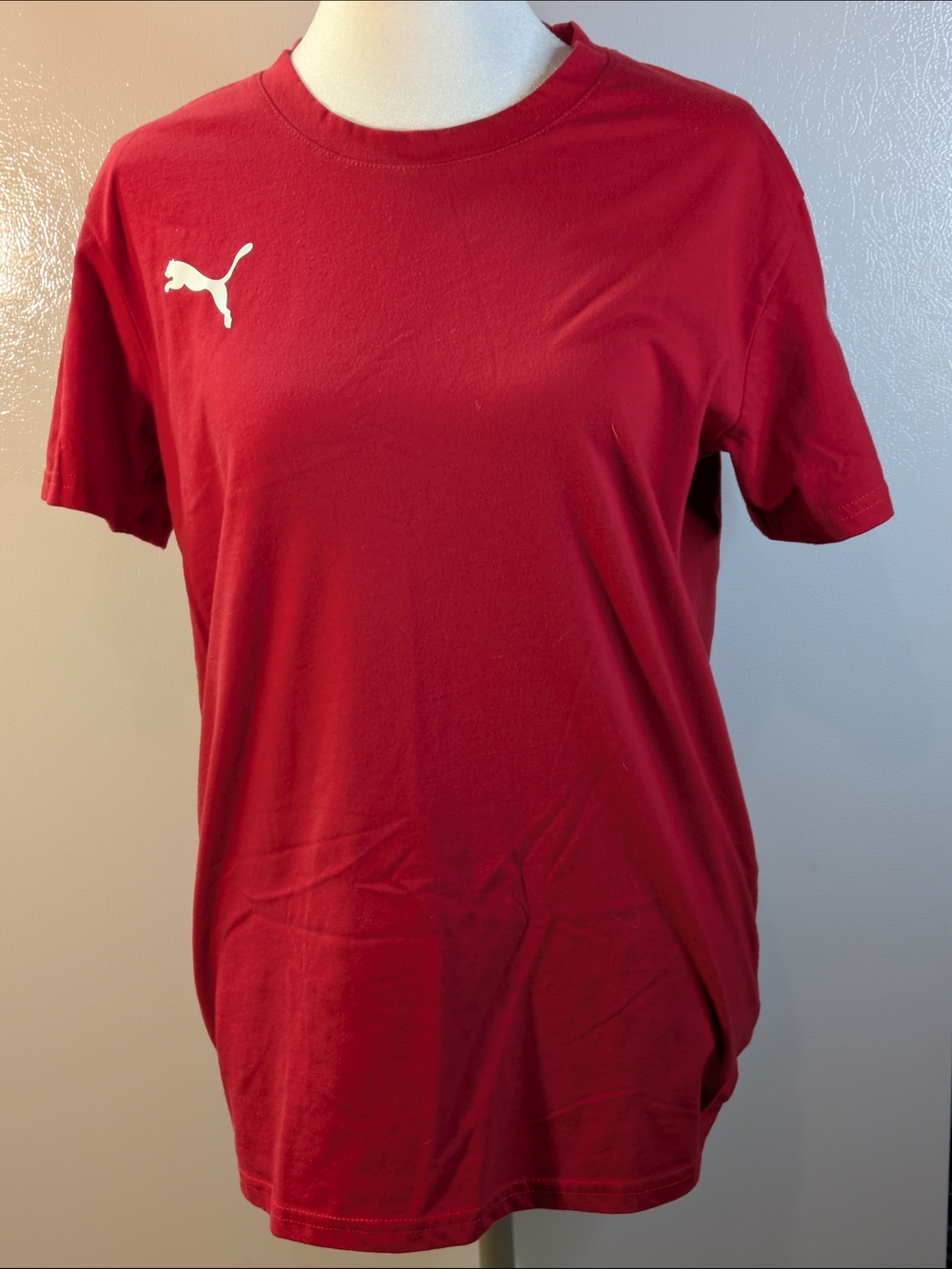 Puma Men's Crimson Short Sleeve Crew Tee